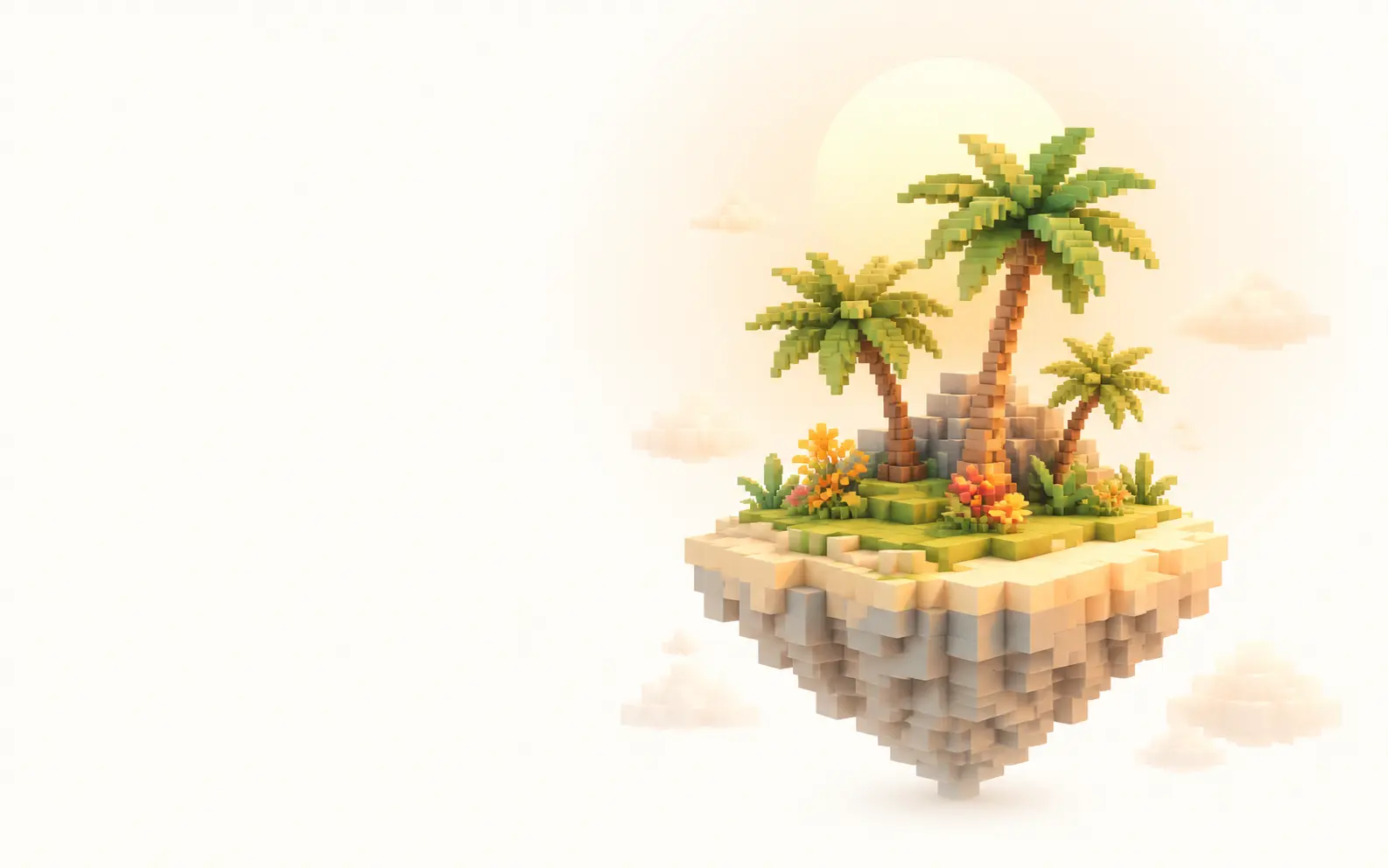 Тропический остров мира ALOHA